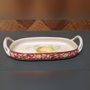 Vintage handpainted Royal Bavaria petite serving dish